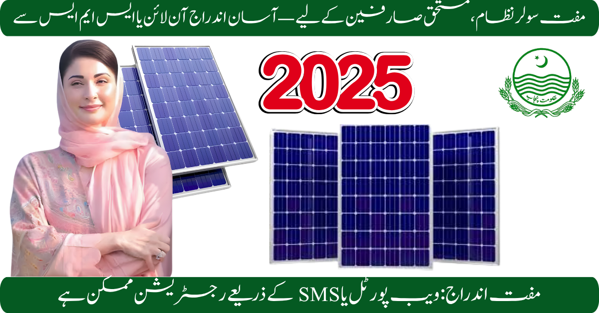 CM Punjab Solar Panel Scheme Official Website